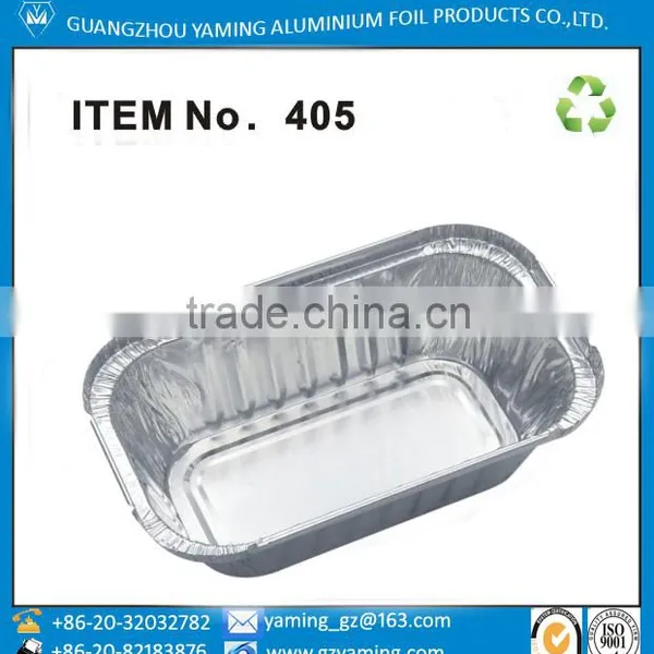 Aluminium Foil Food Container Food Package Rectangular Foil Container