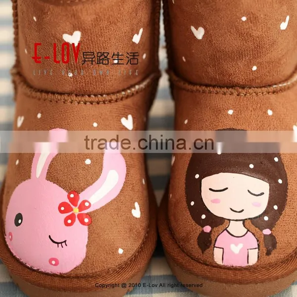 Hot Sales High Quality and Cheap Fur Plush Outdoor Shoes photo-5