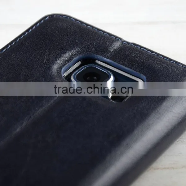C&T Magnetic Wallet Card Flip Synthetic Leather TPU With Stand Cover Case For Samsung Galaxy S6 photo-3