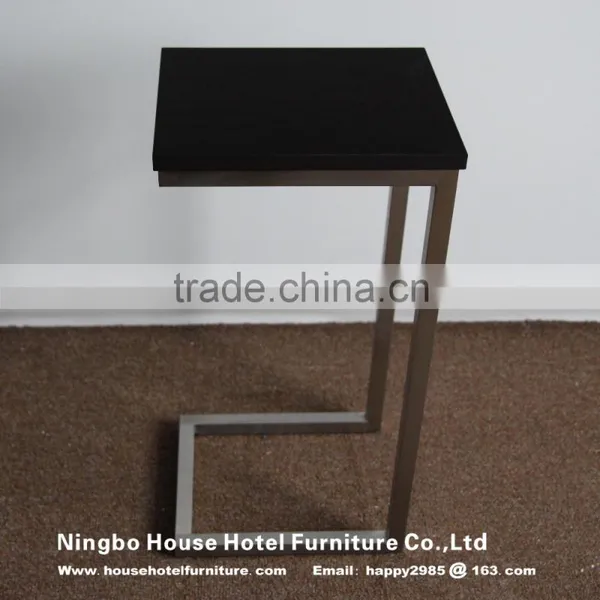 HS0027E C Table Polished Stainless Steel Base photo-3