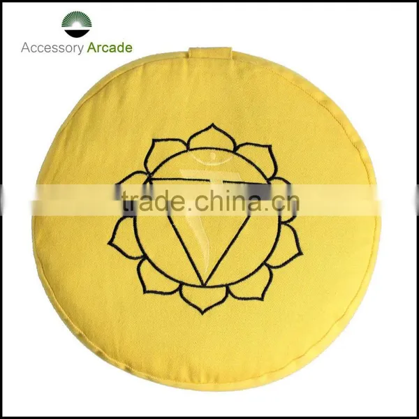 Zafu Cushion for Relaxing Embroidered Meditation Cushion photo-6