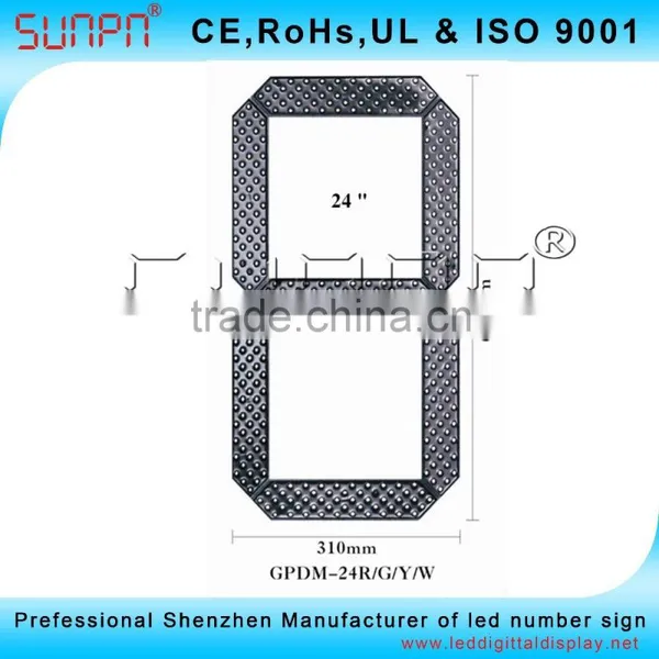 Georgia 24 Inch Led Seven Segment Module Outdoor IP65 photo-5