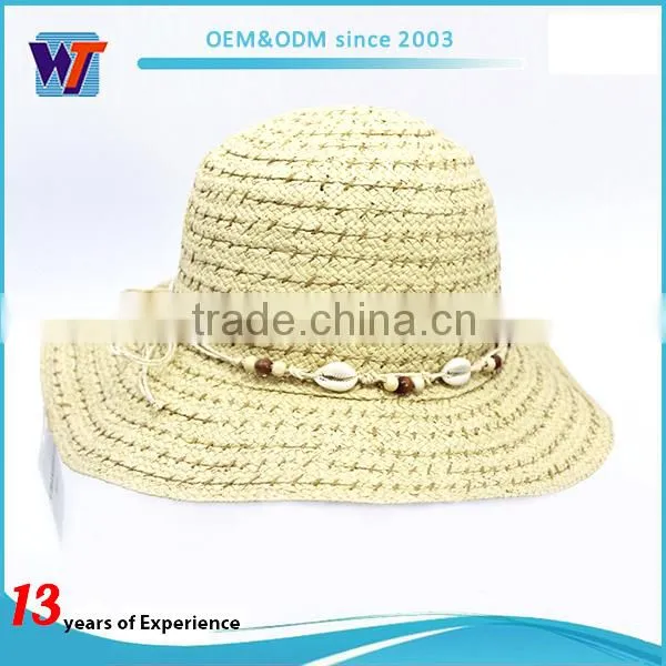 Wholesale Fashion Fedora Hat Paper Braid Straw Hat photo-4