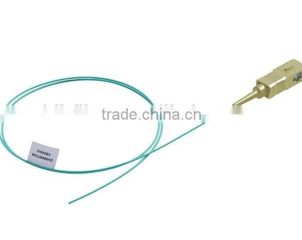 OM3 SC 0.9mm Multimode Fiber Optic Pigtail,simplex 50/125um Optical Fiber Pigtails photo-3