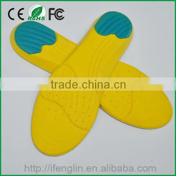 Foot Care Arch Support Soft pu Insole for Shoes