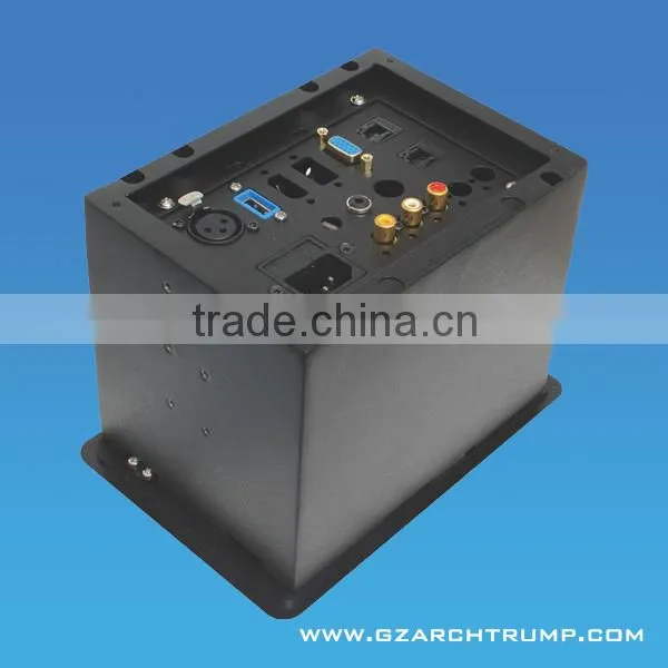 CE RoHS FCC Electric Tabletop Flip Socket for Conference Table photo-2