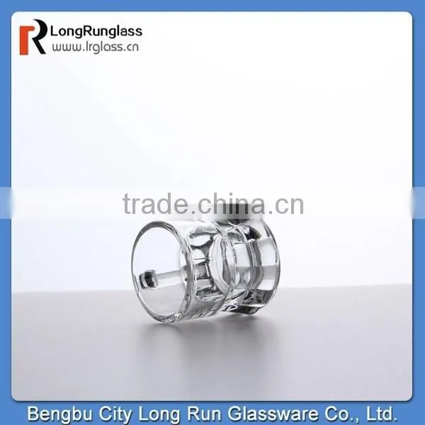 LongRun 30ml Sprinted Unique Design Bottom White Wine Glasses With Handle,manufacturer photo-3