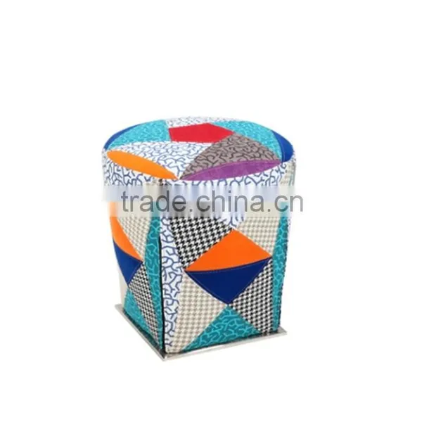 Ethnic Patchwork Stools photo-2