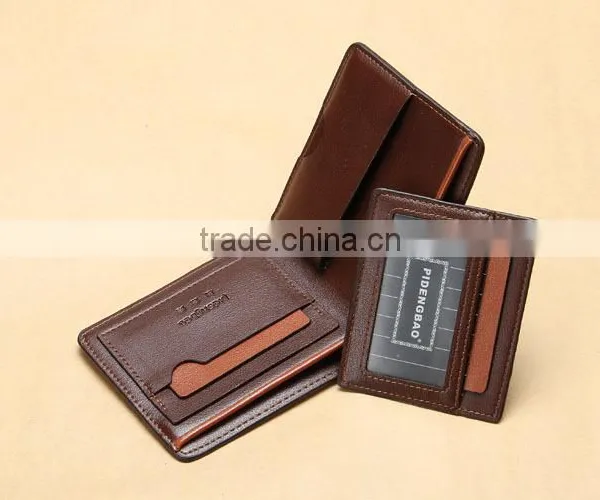 Wholesale China New pu Leather PIDENGBAO Wallet photo-6
