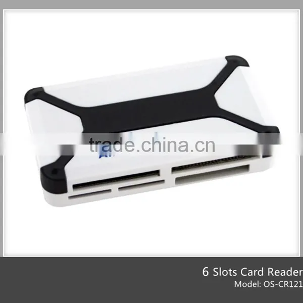 Custom Hot Selling Colorful Minion 6 Ports Card Reader, Usb 2.0 Card Reader(OS-CR121) photo-3