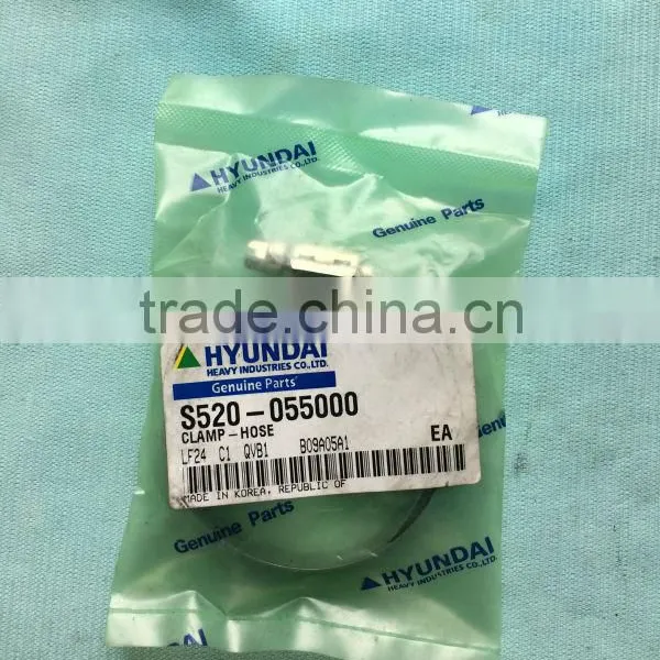 American Type Stainless Steel High Pressure Hose Clamps for Hyundai Excavator Parts photo-2