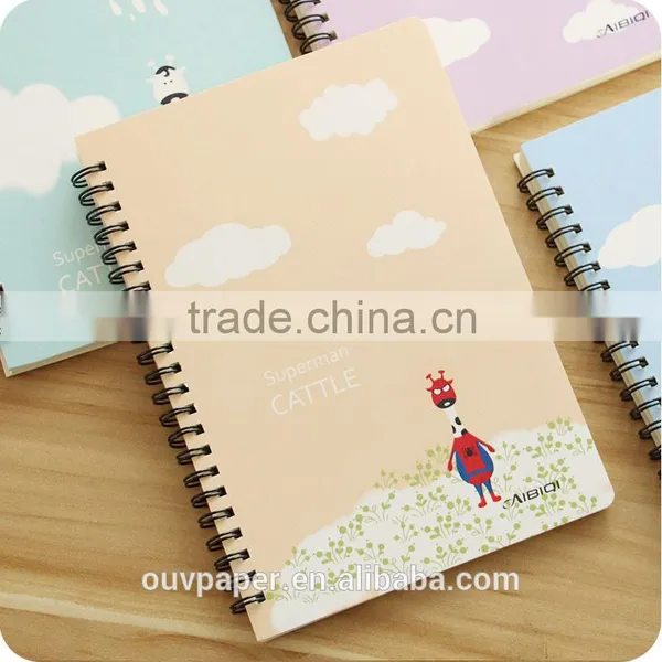 a4 Plastic Cover Bulk Cheap Spiral Notebooks photo-2