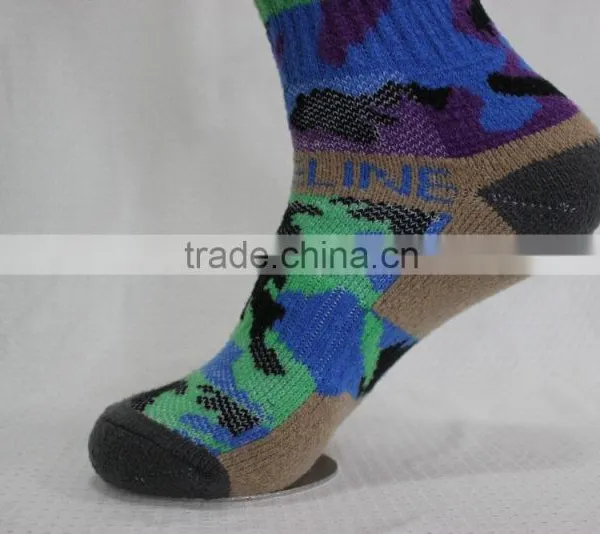 Camouflage Sports Socks Men's Camouflage Necessary Joker Cotton Socks Mens Gradent Color Sport Socks Fashion Design Wholesale photo-2