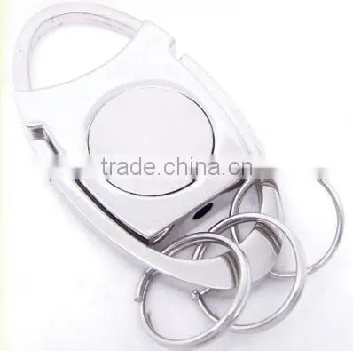Promotional Blank 3 Multi-circle Ring Keychain photo-4