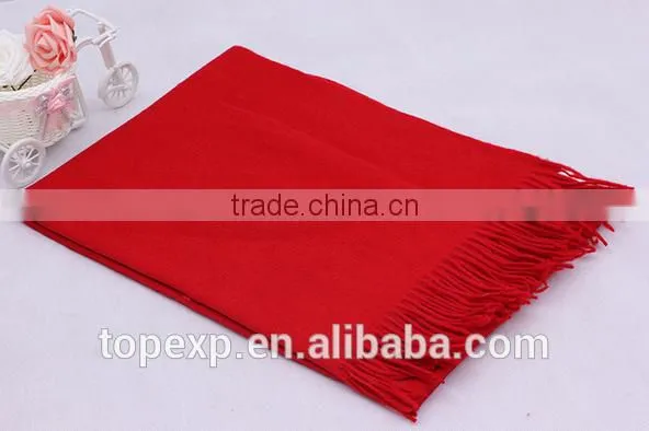 Solid Color Tassels Women Trendy Scarf photo-2