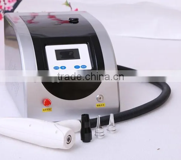Factory Direct Sale Portable 1064 & 532 nm nd Yag Laser Tattoo Removal Machine photo-2