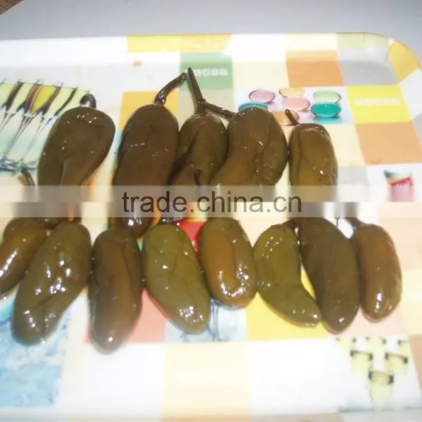 Good Quality Canned Pickle Green Chili Pepper photo-3
