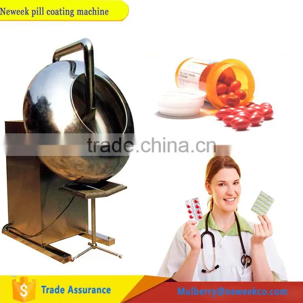 Neweek Pharmacal Small Western Medicine Coater Tablet Pill Coating Machine