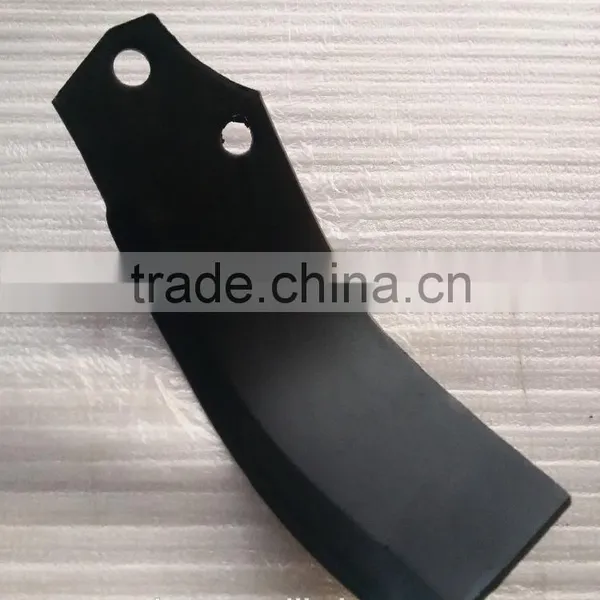 60Si2Mn Harvestor Rotary Cutter Blade Tiller Blade in Grassy Paddy Field photo-3