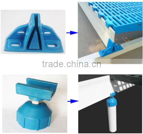 High Quality Fiberglass Support Beampoultry Glass Fibre Plastic Flooring photo-4