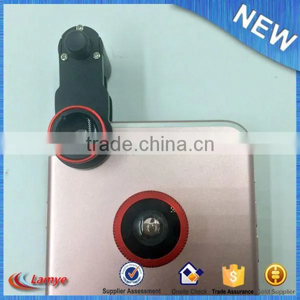 Universal Clip 3 in 1 Lens for Mobile Phone Camera Lens CE RoHS photo-5