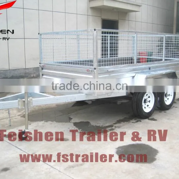 2015 Hot Dipped Galvanized Tandem Cage Trailer TC85 photo-4