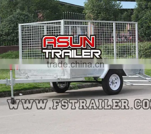 Fully Welded Cage Trailer With Ramp (8x5'/ADR/Hot Dip Gal) 2017 photo-3