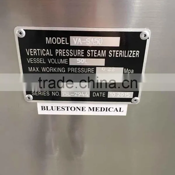 Bluestone Autoclave: Laboratory Autoclave Sterilizer VA-SA Vertical Clinic Autoclave for Sale photo-5