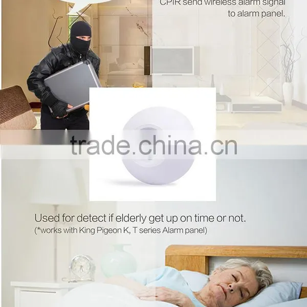 King Pigeon Wireless Ceiling PIR Motion Sensor TOP MOUTAIN PIR MOTION SENSOR,WIRELESS ALARM ACCESSORIES photo-6