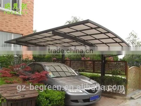 Free Standing Attached Patio Metal Carport Cover for Car photo-4