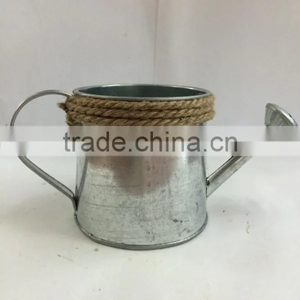 Cheap Unique Promotional Galvanized Indoor Decorative Metal Custom Watering Can for Sale photo-4