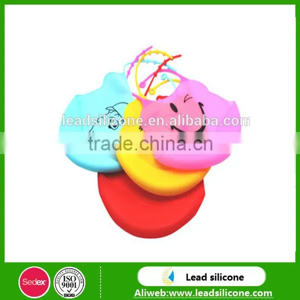 Dishwasher Safe and Cute Silicone Baby Bibs Made in China photo-2