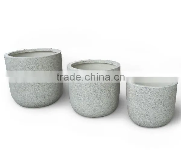 Sandstone Round Outside Garden Nursery Plant Pot photo-3