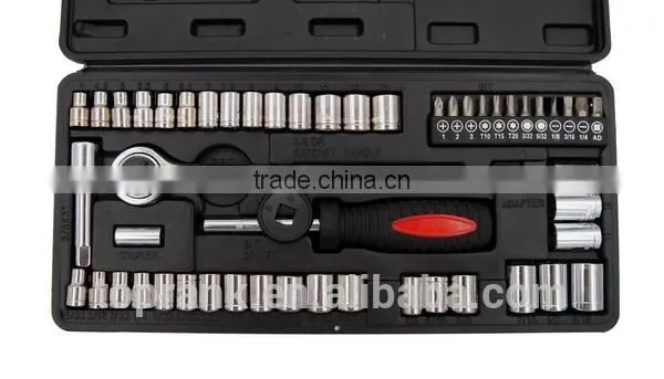 54 Piece 1/4" & 3/8" DR. Sockt Set photo-2