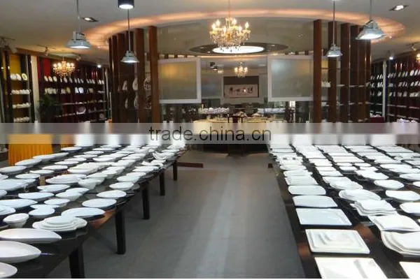 Porcelain Banquet Plate,porcelain Plates,daily Use White Porcelain Dinner Plates for Hotel photo-2