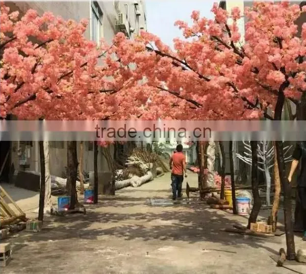 New Product Wedding Decoration Indoor & Outdoor Silk Artificial Cherry Blossom Arch photo-4