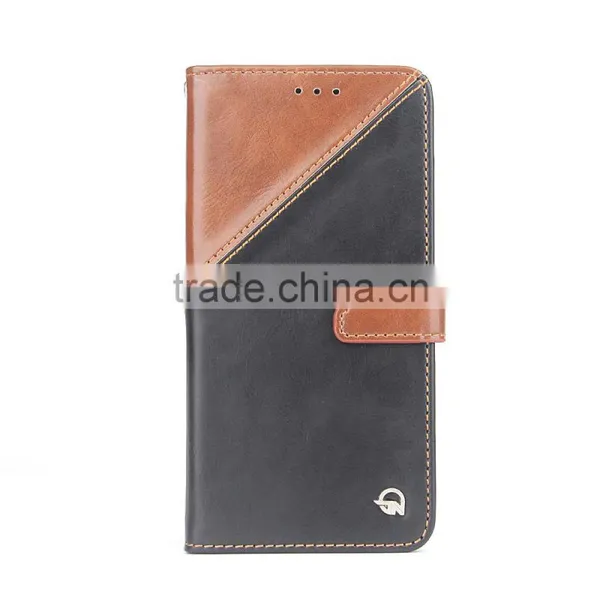 Double Color Card Pocket PU&TPU Cell Phone Case for Samsung photo-4