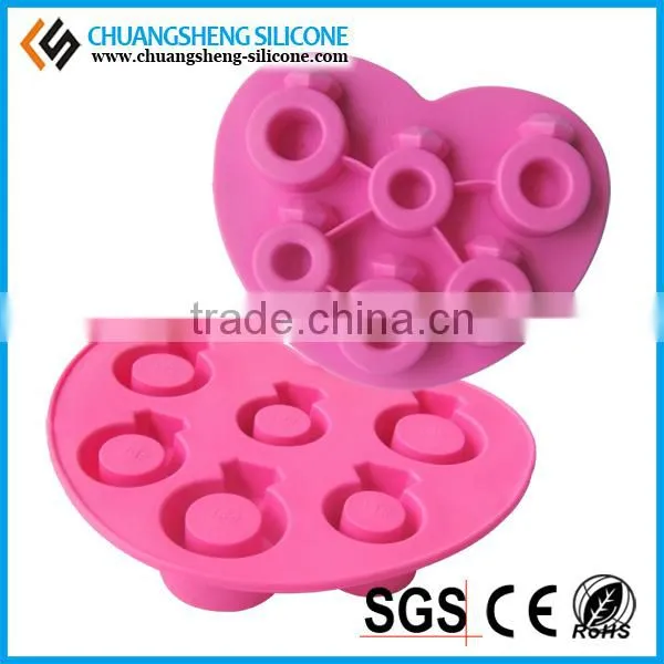 Kitchen Papular Cute Design FDA Silicone Cake Mold photo-5
