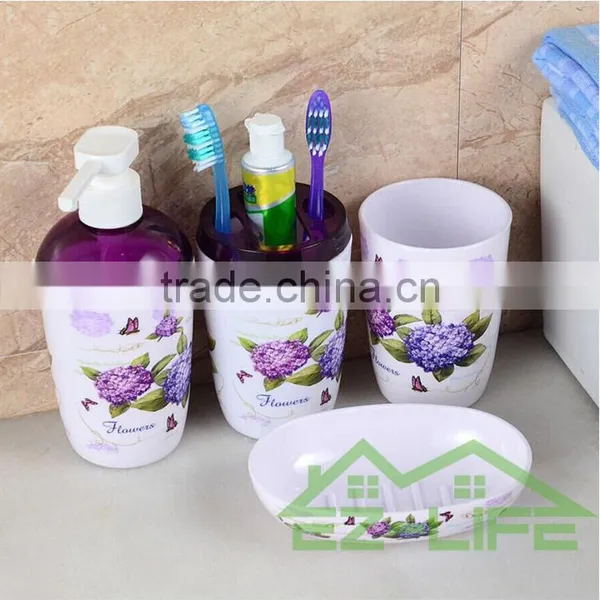 2017 Best Hot Sale Plastic Bathroom Set,bathroom Accessory Set photo-2
