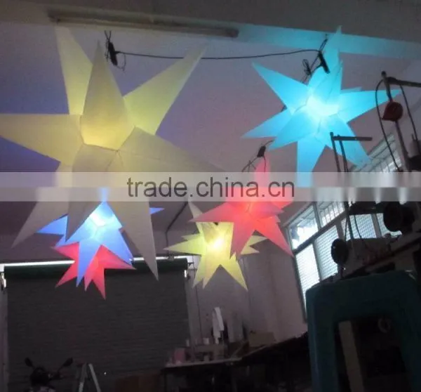 Led Stage Inflatable Lighting Star, Party Club Inflatable Wedding Decoration photo-3