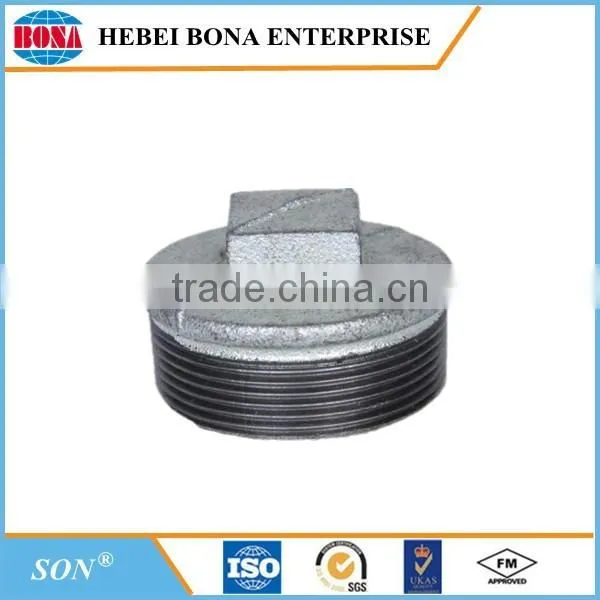 Plain End Hot Dipped Galvanized Malleable Iron Pipe Fittings photo-2