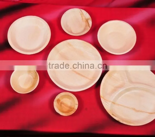 NATURAL PALM LEAF BUFFET PLATES photo-3
