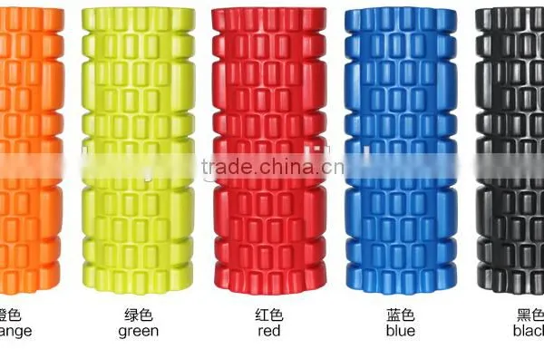 Shuoyang Wholesale Gym Exercise Hollow Eva Yoga Massage Logo Printing Foam Roller photo-3