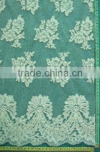 European Style Lace Curtain Fabric