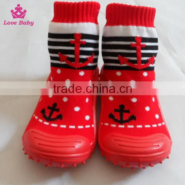 Marvel Character Baby Booties Sock Fancy Infant Sock Shoes Rubber Bottom Baby Socks Custom Design Rubber Sole Shoes photo-2