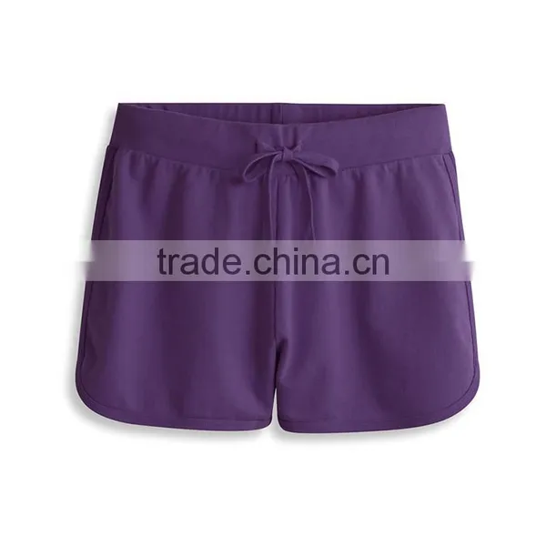 Bulk China Manufacturer French Terry Sport Wholesale Blank Board Women Shorts photo-4