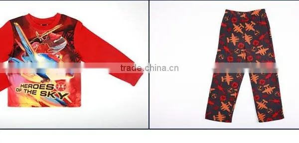 Two Piece Set Pajamas Home Sleep Wear Boys Formal Wear photo-3