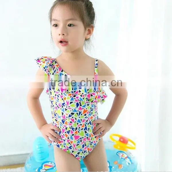 S60564B 2017 New Design Girls Lovely Swimsuit photo-3