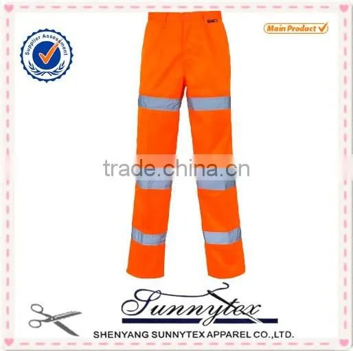 OEM High Visibility Work Pants Reflective Safety Workwear photo-3