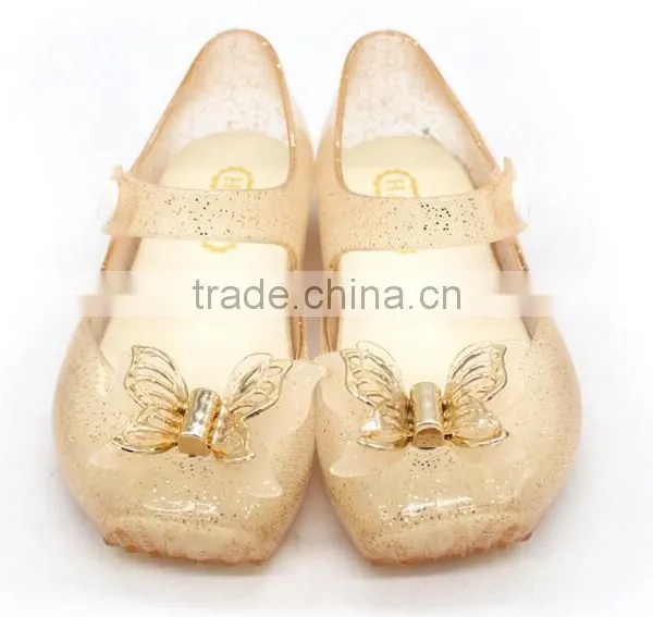 Butterfly Kids Jelly Shoes, Mini Melissa Butterfly Shoes photo-2
